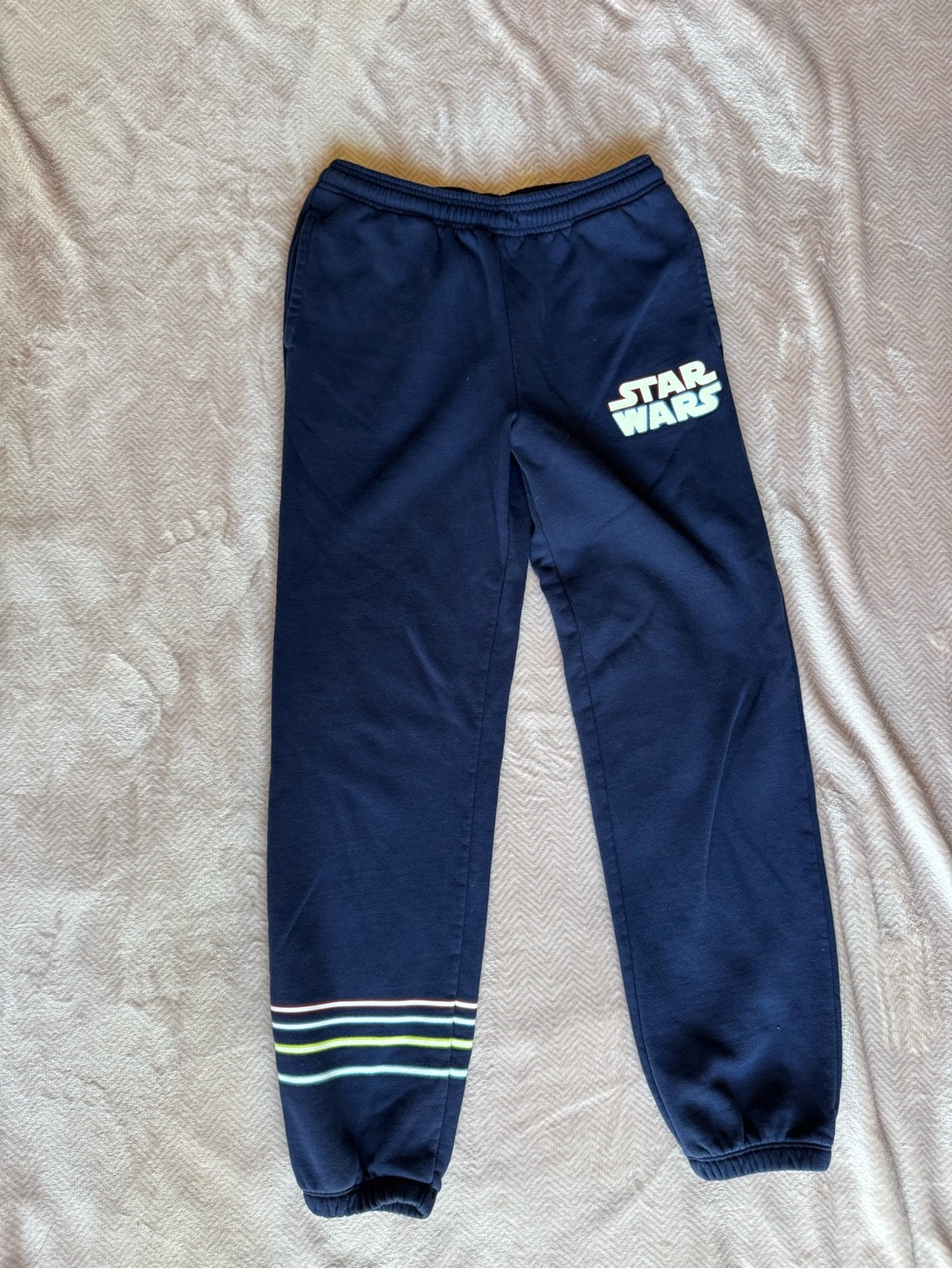 GAP Navy Kids Sweatpants - Comfortable Fleece Lined Bottoms - size XXL
